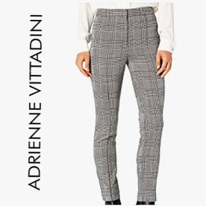 Adrienne Vittadini Plaid Cigerette Pant